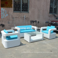 Hot sale outdoor rattan woven furniture garden sofa set